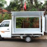 Xe Tải Dongben DB1021 800Kg Thùng Kín Cánh Dơi