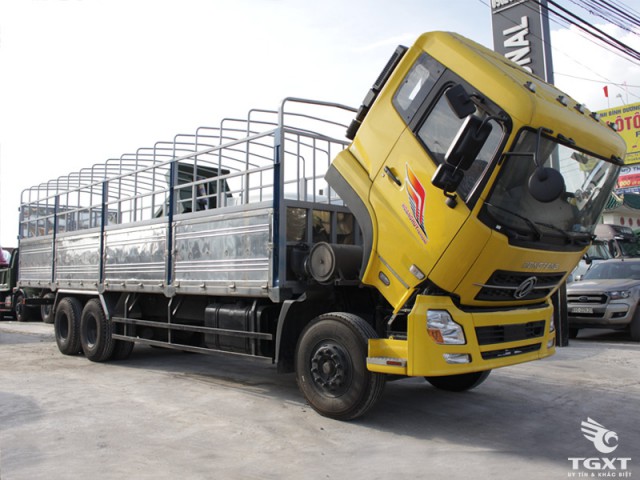 Xe Tải Dongfeng C260 Thùng Mui Bạt 13 Tấn - Ảnh 3