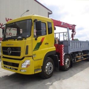 Xe Tải Dongfeng C260 3 Chân 9T3 Gắn Cẩu Unic URV804
