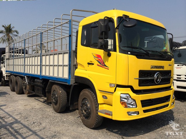 Xe Tải Dongfeng 5 Chân Thùng Mui Bạt 21T5