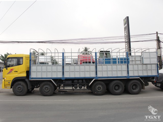 Xe Tải Dongfeng 5 Chân Thùng Mui Bạt 21T5 - Ảnh 4