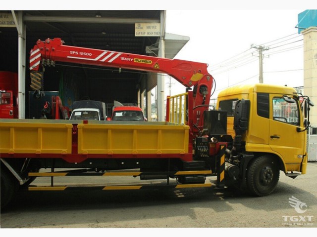 Xe Tải Dongfeng B170 7T3 Gắn Cẩu Palfinger 5 Tấn 4 Khúc - Ảnh 2