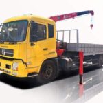 Xe Tải Dongfeng B190 7T6 Gắn Cẩu Unic URV343 3 Tấn 3 Khúc