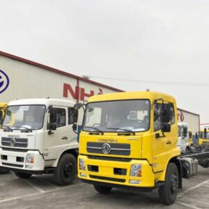 Alternative view of Xe Tải Dongfeng Hoàng Huy 4 Chân Thùng Kín 17 Tấn