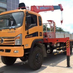 Alternative view of Xe Tải Dongfeng Trường Giang 6T3 Gắn Cẩu Kanglim 5 Tấn 6 Khúc