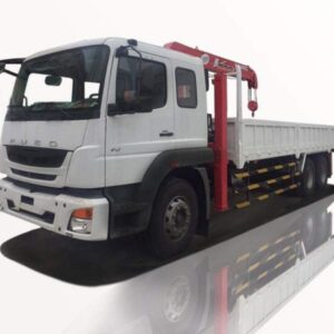 Xe Tải Fuso 3 Chân 12 Tấn Gắn Cẩu Unic URV504