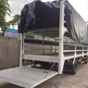 Xe Tải Fuso Canter 4.7LW 1T5 Chở Mô Tô Xe Máy