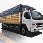 Xe Tải Fuso FI 6 Tấn Chở Gà Vịt
