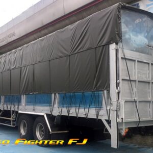 Alternative view of Xe Tải Fuso FJ 3 Chân 12T6 Chở Mô Tô Xe Máy