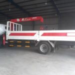 Xe Tải Fuso 5T5 Gắn Cẩu Unic 3 Tấn 4 Khúc