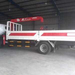 Xe Tải Fuso 5T5 Gắn Cẩu Unic 3 Tấn 4 Khúc