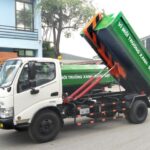 Xe Chở Rác Hino Thùng Rời 6 Khối WU342L