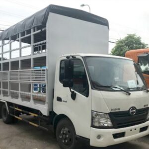 Xe Tải Hino Dutro 3 Tấn Chở Mô Tô Xe Máy 2 Tầng