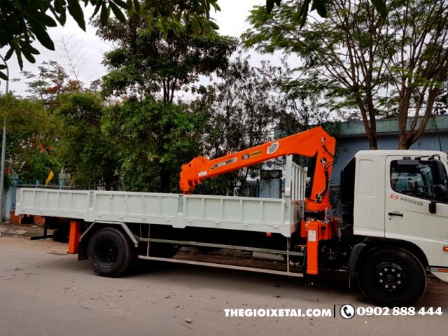 Xe Cẩu Hino FC9JLTA 4 Tấn Gắn Cẩu Sangdo 5 Tấn 4 Khúc