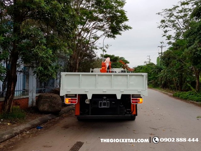 Xe Cẩu Hino FC9JLTA 4 Tấn Gắn Cẩu Sangdo 5 Tấn 4 Khúc - Ảnh 2
