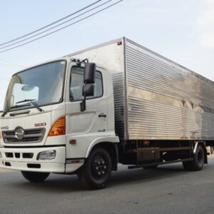 Xe Tải Hino FC9JLTA 4T6 Thùng Kín Bửng Nâng