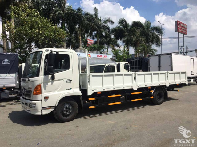 Xe Tải Hino FC9JLTC 6.4 Tấn Thùng Lửng - Ảnh 3
