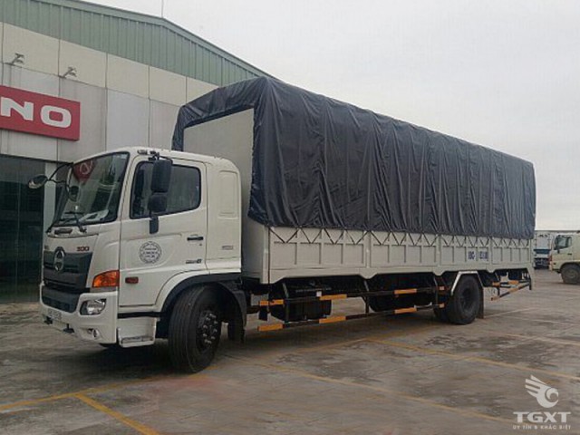 Xe Tải Hino FG 7 Tấn Chở Mô Tô Xe Máy Thùng Dài 9M - Ảnh 3