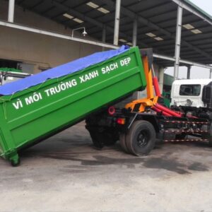 Xe Chở Rác Hino Thùng Rời 15 Khối FG8JJSB