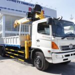 Xe Cẩu Hino FL8JW7A 12 Tấn Gắn Cẩu Soosan 7 Tấn 6 Khúc