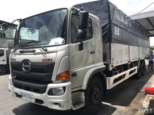 Xe Tải Hino FL8JT7A 14T9 Thùng Bạt Gắn Bửng Nâng - Ảnh 2