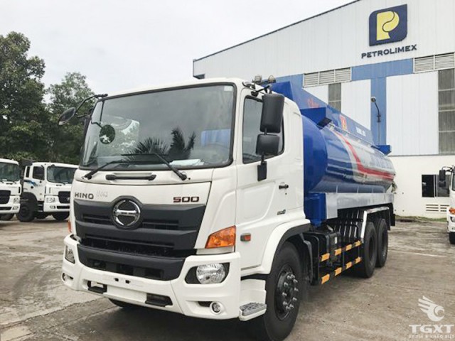 Xe Bồn Hino 3 Chân 20 Khối Chở Xăng Dầu - Ảnh 4