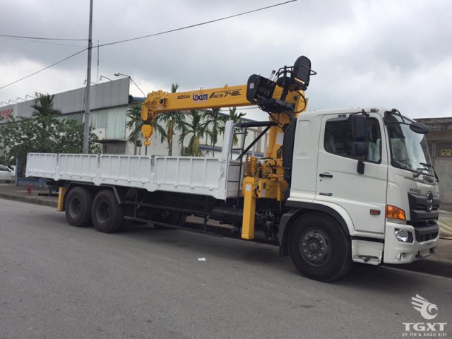 Xe Cẩu Hino FM8JW7A 9T6 Gắn Cẩu Soosan SCS746L - Ảnh 2