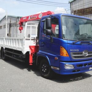 Xe Tải Hino FC9JNTC 4.6 Tấn Gắn Cẩu Unic URV343