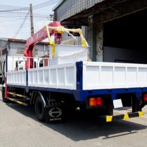 Xe Tải Hino FC 6 Tấn Gắn Cẩu Unic 5 Tấn 5 Khúc URV550