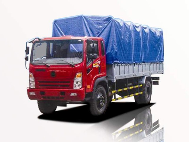 Xe Tải Hoa Mai HD7600A Thùng Mui Bạt 7T6 2 Cầu