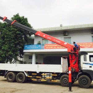 Alternative view of Xe Tải Hyundai HD320 12 Tấn Gắn Cẩu Atom 12 Tấn 5 Khúc