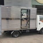 Xe Tải Hyundai New Porter H150 1T1 Thùng Kín Bửng Nâng