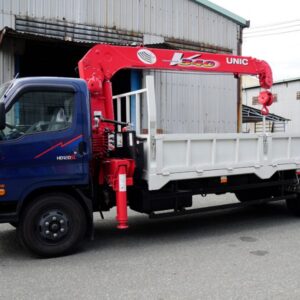 Alternative view of Xe Tải Hyundai HD120SL 7 Tấn Gắn Cẩu Unic 3 Tấn 4 khúc URV340