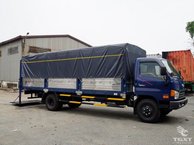 Xe Tải Hyundai HD120SL 8 Tấn Thùng Bạt Bửng Nâng - Ảnh 3