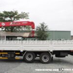 Xe Cẩu Hyundai HD210 12 Tấn Gắn Cẩu Unic URV504