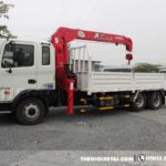 Xe Tải Hyundai HD210 11T5 3 Chân Gắn Cẩu Unic URV545