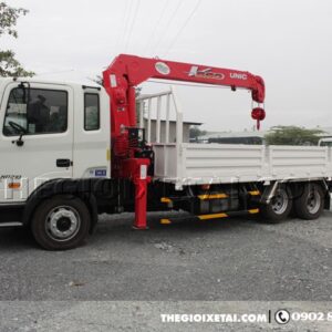Xe Tải Hyundai HD210 11T5 3 Chân Gắn Cẩu Unic URV545