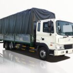 Xe Tải Hyundai HD210 13T5 Thùng Bạt Bửng Nâng