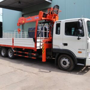 Xe Tải Hyundai HD320 14 Tấn Gắn Cẩu Kanglim KS2056H 7 Tấn 6 Khúc