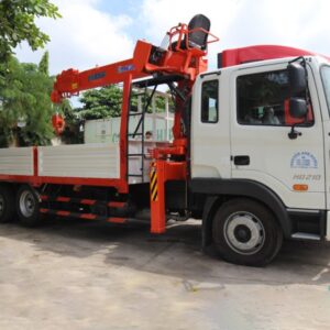 Alternative view of Xe Tải Hyundai HD210 12 Tấn Gắn Cẩu KangLim 5 Tấn KS1056T