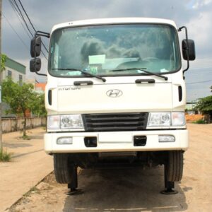 Xe Tải Hyundai HD210 Nâng Đầu Chở Máy Công Trình