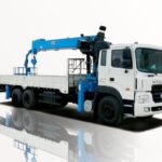 Xe Tải Hyundai HD250 11 Tấn Gắn Cẩu Dongyang SS1406 6 Tấn 6 Khúc