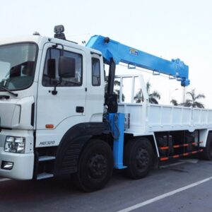 Xe Tải Hyundai HD320 13 Tấn Gắn Cẩu Dongyang SS2037 8 Tấn