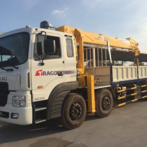 Alternative view of Xe Tải Hyundai HD320 4 Chân 11 Tấn Gắn Cẩu Soosan SCS1015LS