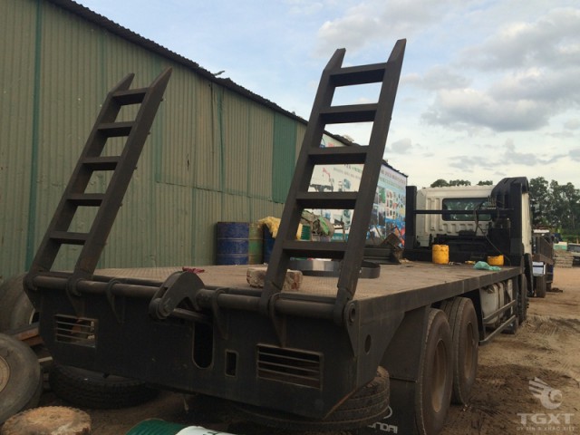 Xe Tải Hyundai HD320 Nâng Đầu Chở Máy Chuyên Dùng - Ảnh 4