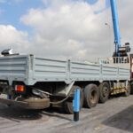 Xe Cẩu Hyundai 14 Tấn 5 Chân Gắn Cẩu Dongyang 10 Tấn 5 Khúc