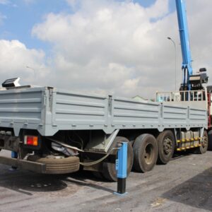 Xe Cẩu Hyundai 14 Tấn 5 Chân Gắn Cẩu Dongyang 10 Tấn 5 Khúc