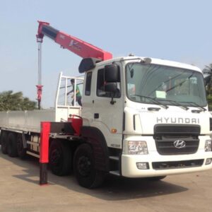 Xe Cẩu Hyundai HD360 5 Chân 16 Tấn Gắn Cẩu Unic URV805