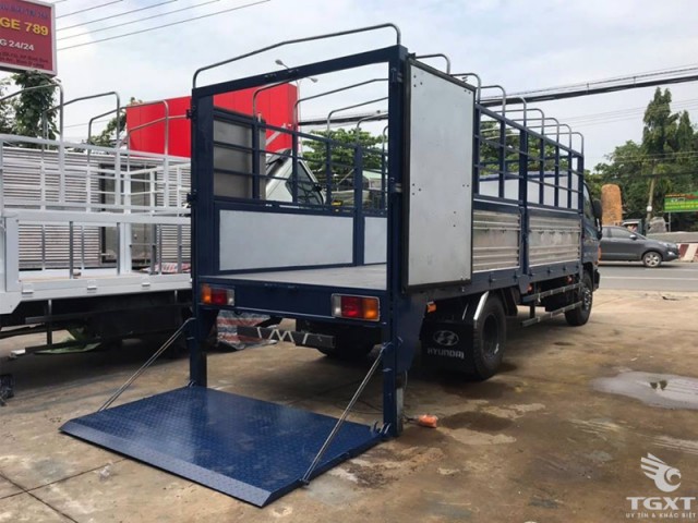 Xe Tải Hyundai New Mighty 110S 6T7 Thùng Bạt Bửng Nâng - Ảnh 3