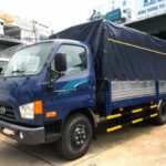 Xe Tải Hyundai New Mighty 110S 6T7 Thùng Bạt Bửng Nâng